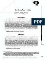 Concepto de Derechos Reales PDF