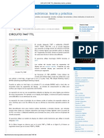 CIRCUITO 7447 TTL - Electrónica - Teoría y Práctica PDF