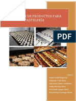 Obtención de Productos para Pastelería. Grupo 6 PDF