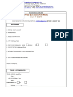 IFFAsia Registration Form - Youth Ministry