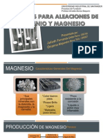 Fundentes para Aleaciones de Aluminio y Magnesio