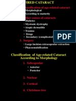 Classification of Age-Related Cataract