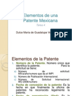 Ventura Dulce - Tarea 4 - Patente Mexicana