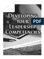 Develop Your Competencies