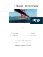 Seismic Analysis of Structures