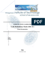 Documentation For CRC-16