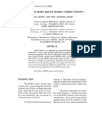 Analysis of M/M/C Queue Model Under N-Policy: Kumar, Jitendra, Sinde Vikas and Kumar, Avanish