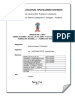 Informe de Sedimentologia