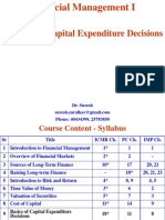 9 Basics of Capital Expenditure Decisions