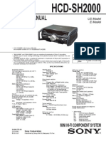 Service Manual: Mini Hi-Fi Component System