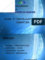 Plan D - Installation de Chantier