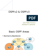 Ospfv2 & Ospfv3: Jose Pablo Fonseca Esteban R. Valverde