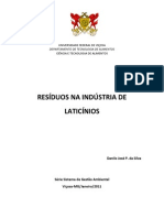 Resíduos Na Indústria de Laticínios - UFV PDF