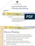 Computer Integrated Manufacturing: Computerized Manufacturing Planning Systems