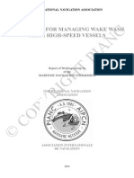 PIANC 2003 Guidelines For Managing Wake Wash WG41