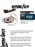 Analysing Film