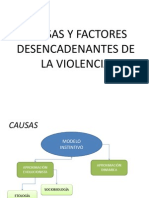 Causas y Factores Desencadenantes de La Violencia