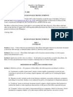 RULES ON ELECTRONIC EVIDENCE (A.M. No. 01-7-01-SC) PDF