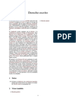 Derecho Escrito