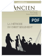 Brochure Semaine de Prière La Méthode de Christ Seulement