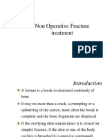 Principles of Non Operative Fracture Management