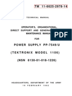 Operator'S, Organizational, Direct Support and General Support Maintenance Manual FOR