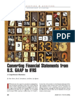 Converting Financial Statements GAAP IFRS Jan2014 CPAJ