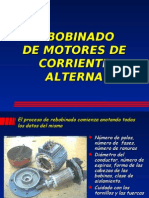 Rebobinado de Motores de Corriente Alterna