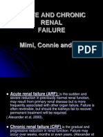 ACUTE AND CHRONIC RENAL Failure