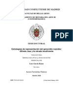 Lara García Reyne - Estrategias de Representación Del Genocidio Ruandés: Alfredo Jaar y La Mirada Insuficienteo Jaar