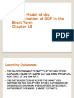 Determination of GDP in The Short Run