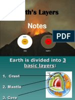 Earth's Layers Notes