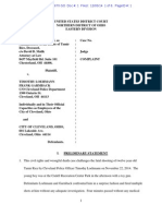 #TamirRice: Wrongful Death Lawsuit Againt Timothy Loehmann, Frank Garmback, City of Cleveland