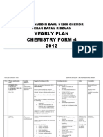 Yearly Plan Chemistry Form 4 2012: SMK Aminuddin Baki, 31200 Chemor Perak Darul Ridzuan