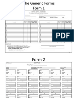 Netrc Form 1 List of Actual Examinees: (To Be Accomplished by The Room Examiner)