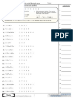 Placing Decimals With Multiplication