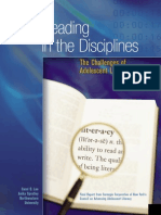 Reading in The Disciplines