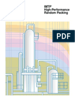 Imtp High-Performance Random Packing: Norton Chemical Process Products Corporation