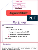 Système HACCP