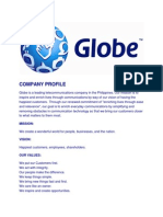 Company Profile Globe