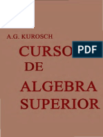 Curso de Algebra Superior Kurosh