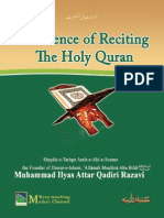 Excellence of Reciting Holy Quran