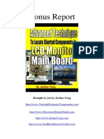 Advanced Technique To Locate Shorted Components in LCD Monitor Board