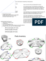 3 Frequency 5/8 Dome Assembly Instructions