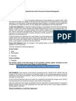 Fundflow and Cashflow Difference