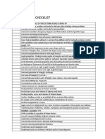 Revision Checklist For iGCSE Maths