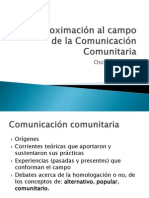 MAGAROLA - Una Aproximación Al Campo de La Comunicación Comunitaria