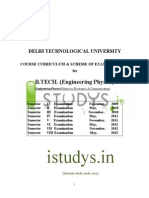 DTU EP Syllabus PDF