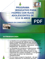 4 Psicoeducativo Padres Con Hijos Adolescentes