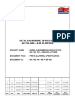 BK TNG 001 TS PI SP 001 - Piping Specification - Rev 2